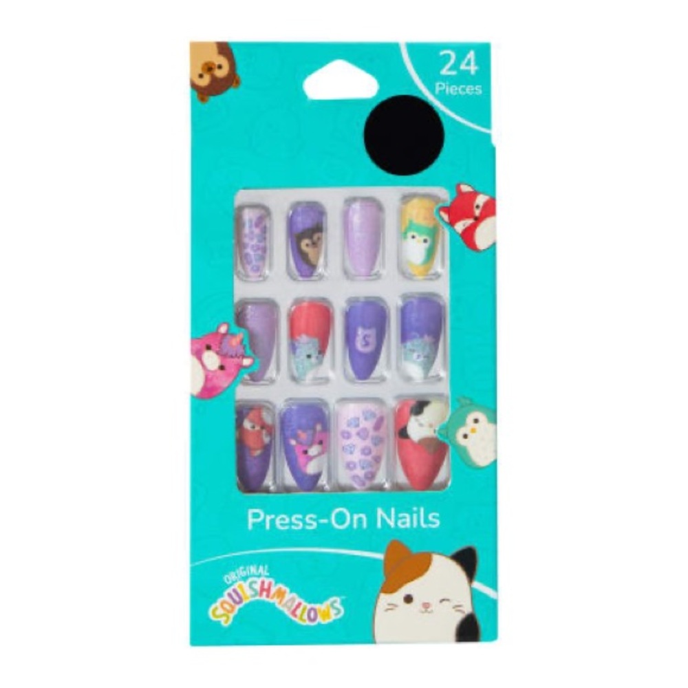 Squishmallows press on nails (24 pieces)